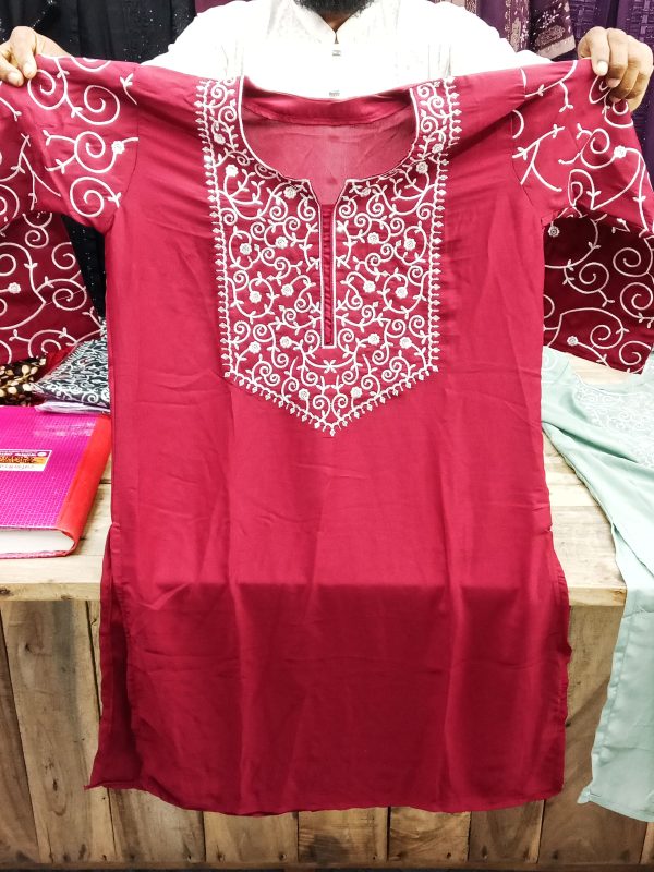 ওয়ান পিছ (কামিজ স্টাইল শর্ট)